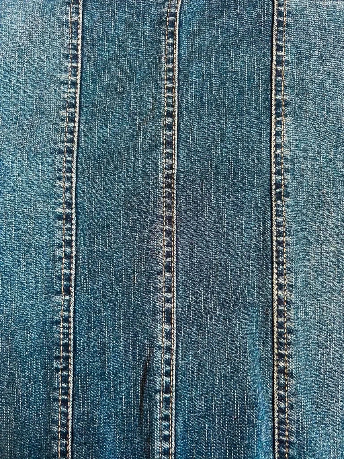 🦋Jupe en jean brodée vintage 2000 Y2K boho folk hippie cottage floral embroidery denim skirt 34/36🌸 – photo 10